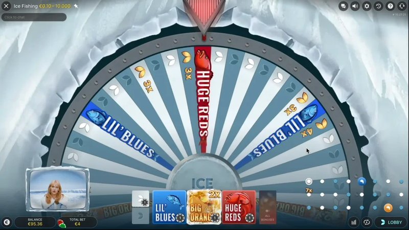 Entdecken Sie die Faszination des Eissports - Ice Fishing Live Casino in